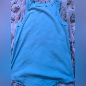 So good for life- blue/ (medium) tank top